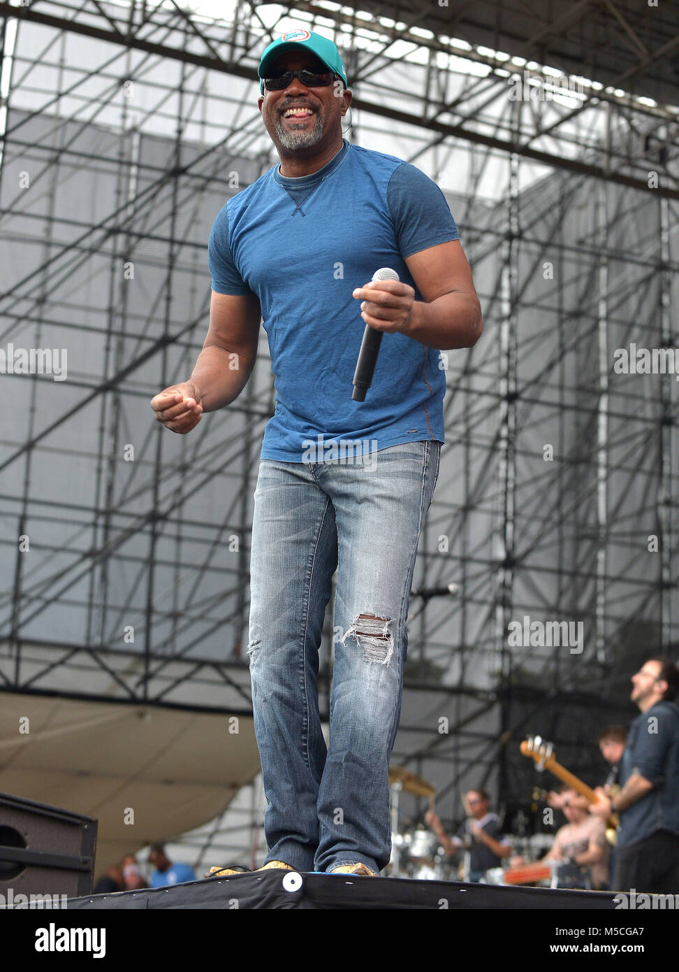 33rd annual Kiss 99.9 Chili Cookoff at CB Smith Park  Featuring: Darius Rucker Where: Pembroke Pines, Florida, United States When: 21 Jan 2018 Credit: JLN Photography/WENN.com Stock Photo