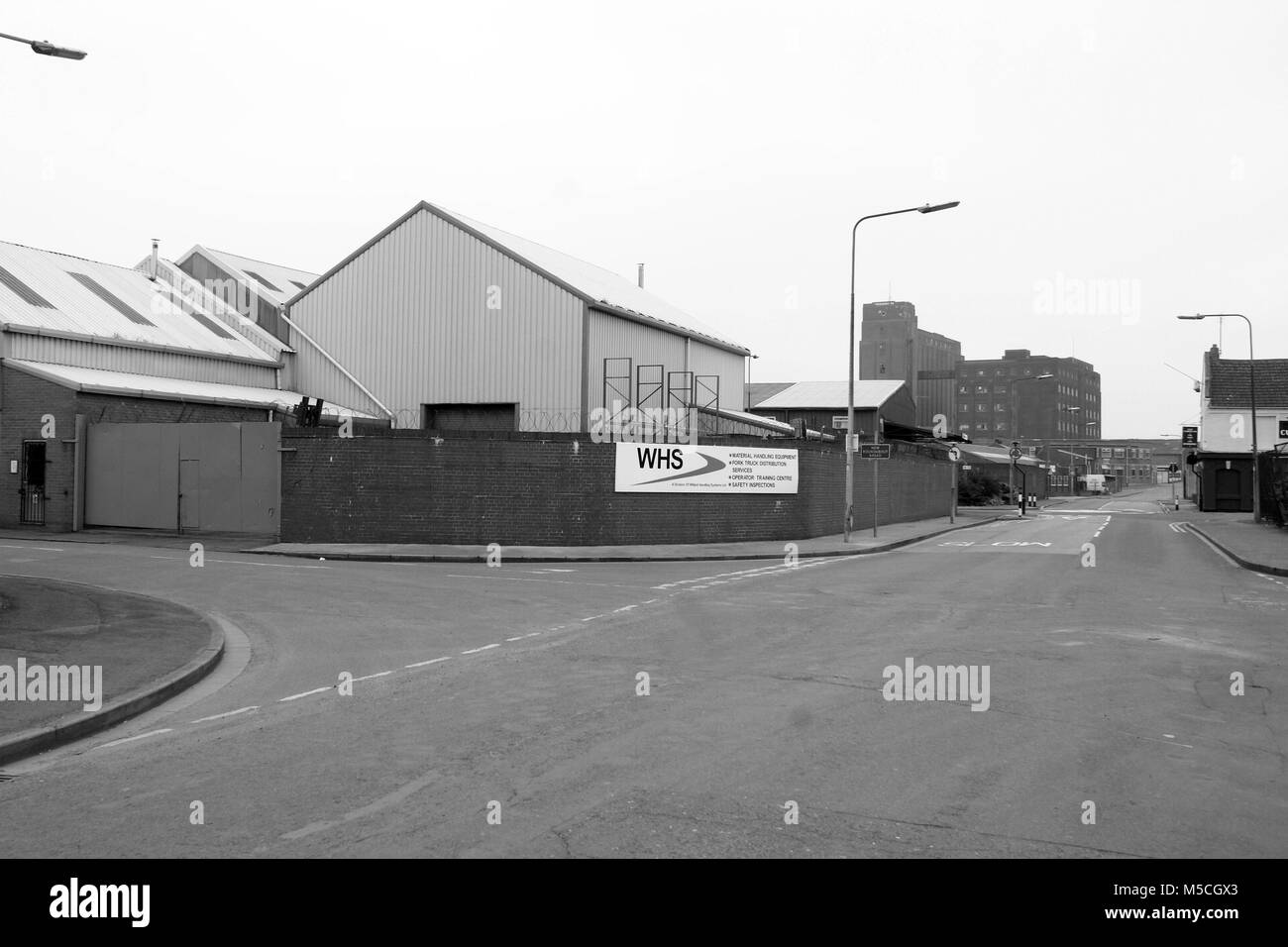 Swann Street, chapman street, kingston upon Hull Stock Photo