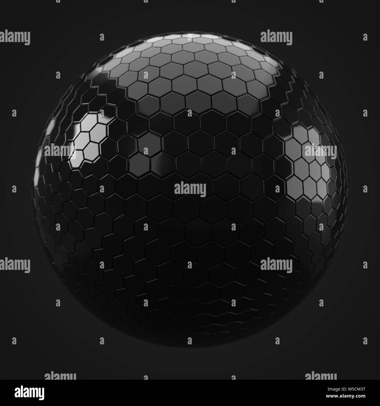 3d golden hexagon Black and White Stock Photos & Images Alamy