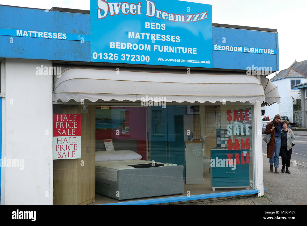 Bedroom furniture shop Stock Photo Alamy
