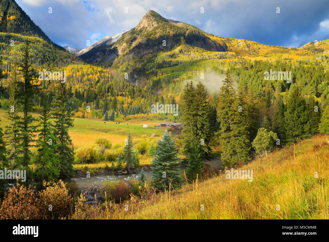 Ranch, Marble, Colorado, USA Stock Photo Alamy