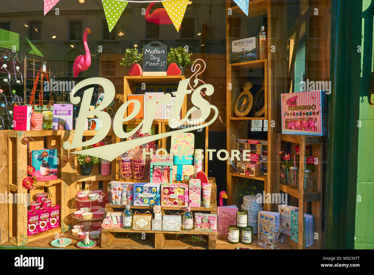 Berts Home store shop front, Western Rd Brighton Stock Photo