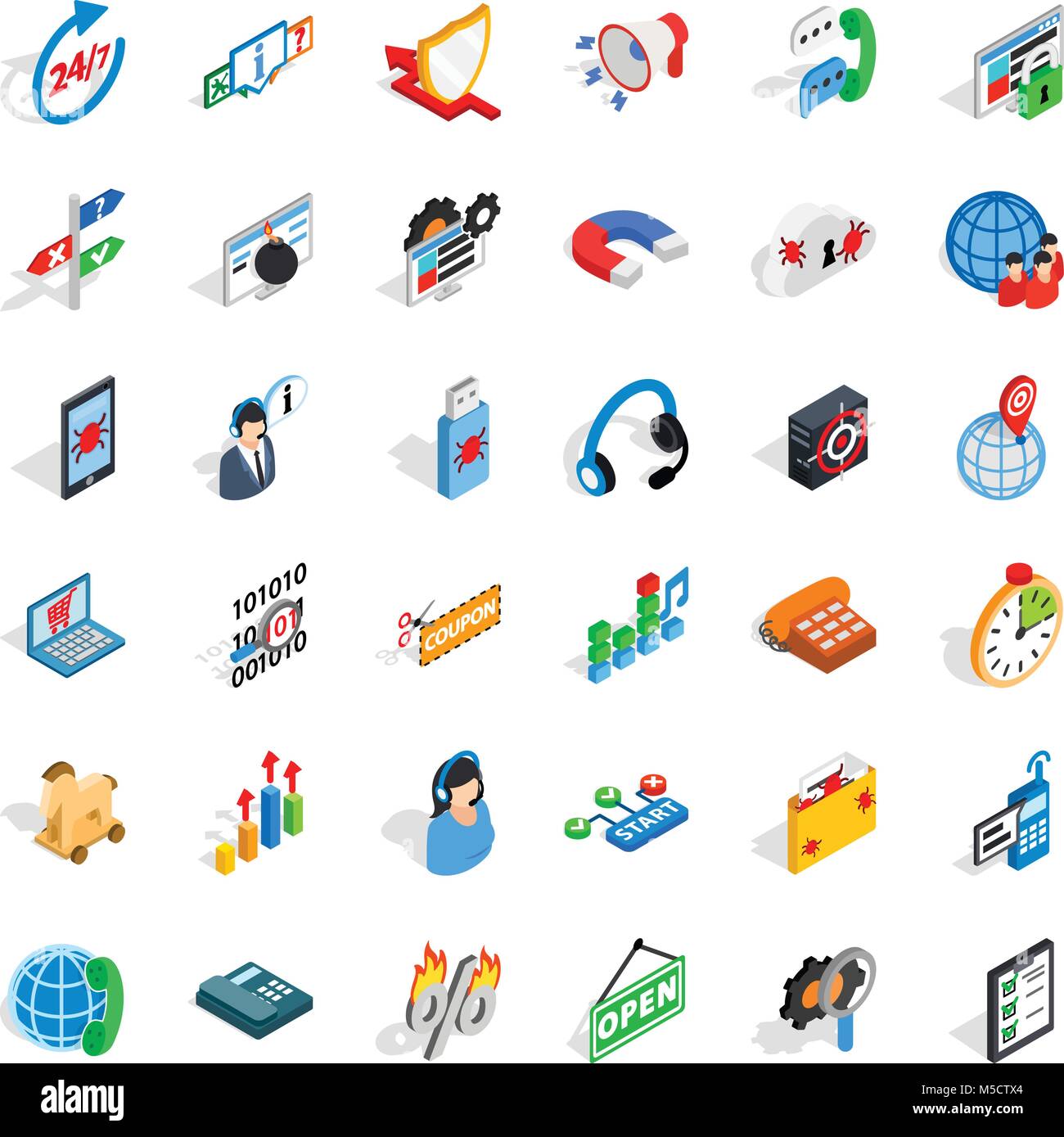 Computer network lan in 3d Stock Vector Images - Alamy
