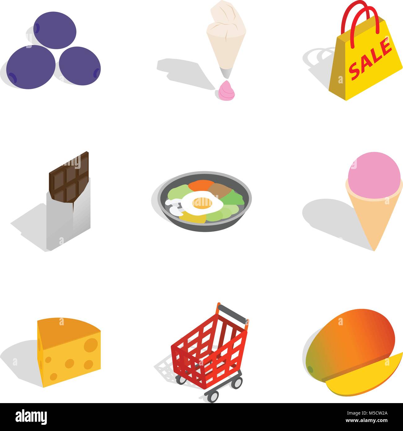 Acquire icons set, outline style Stock Vector Image & Art - Alamy