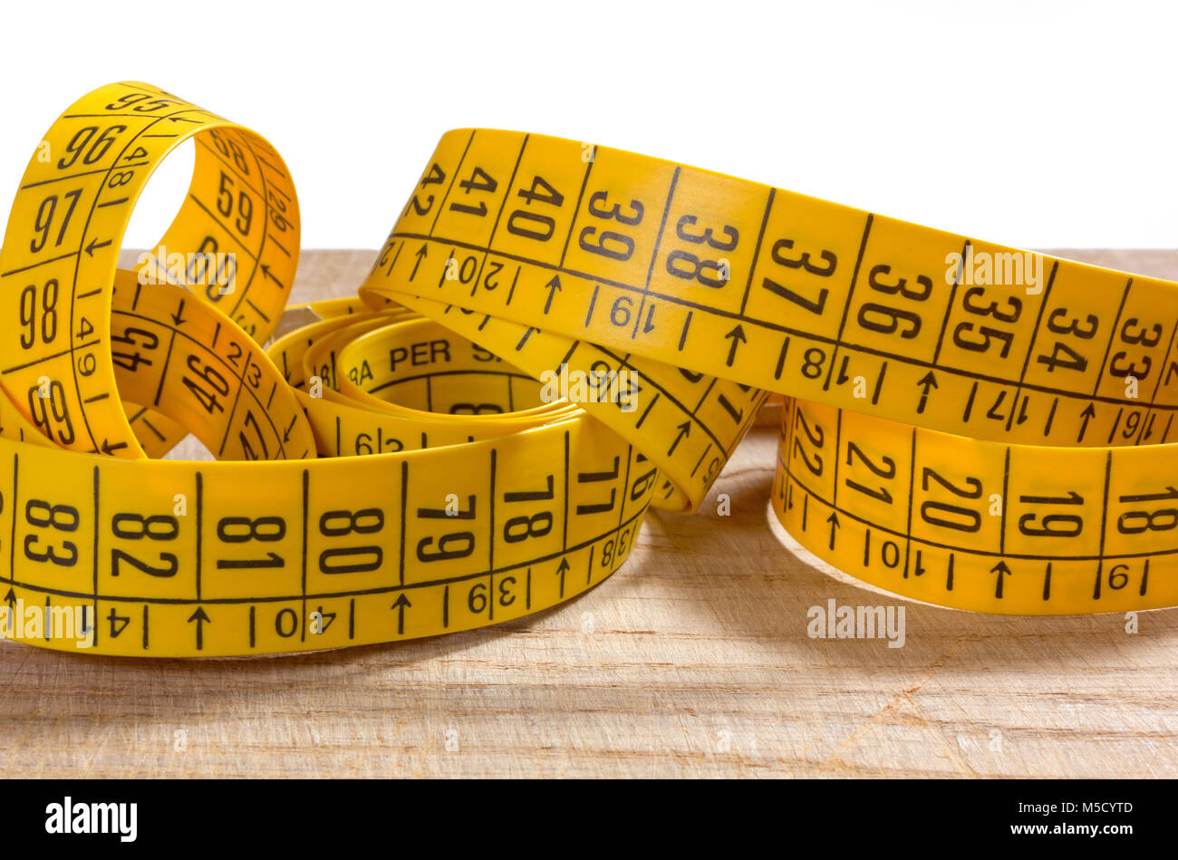 https://c8.alamy.com/comp/M5CYTD/rolled-up-yellow-tailor-measuring-tape-on-an-old-wooden-surface-M5CYTD.jpg