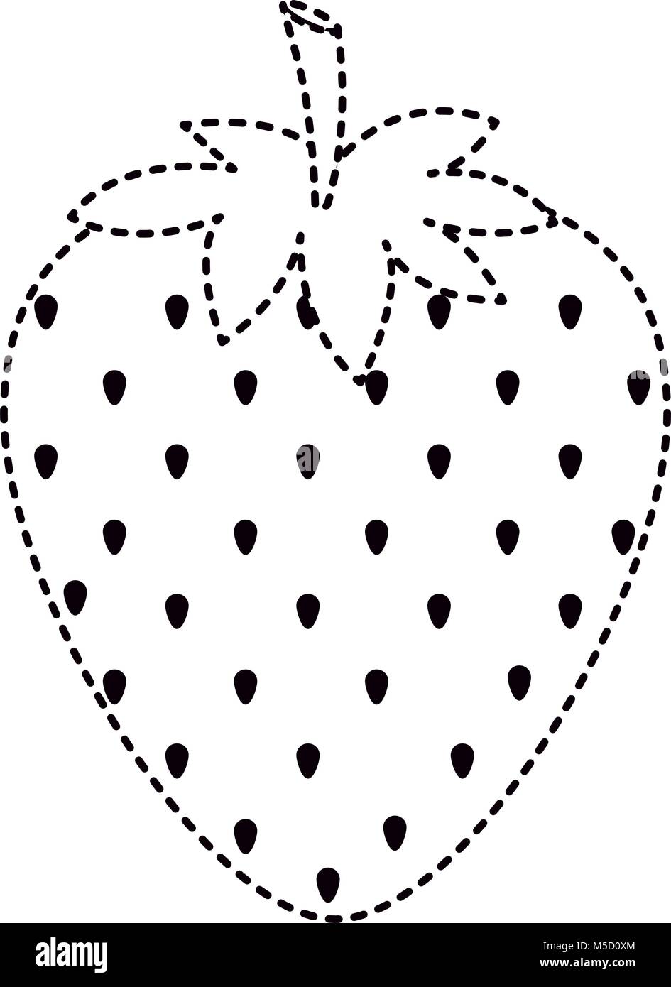 Ripe sweet strawberries fresh Black and White Stock Photos & Images - Alamy