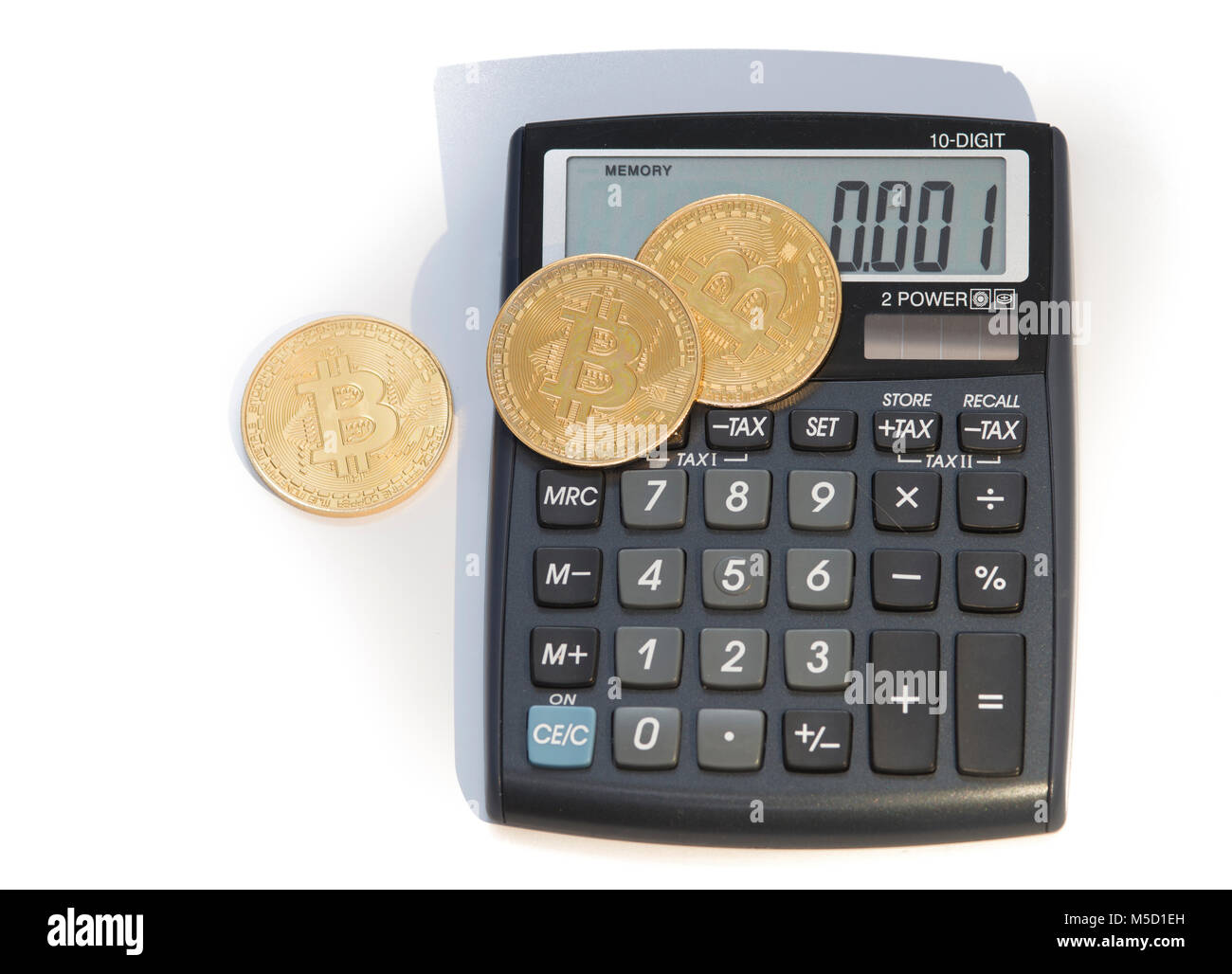 Crypto calculator Cut Out Stock Images & Pictures - Alamy