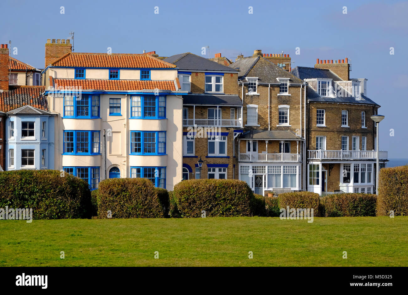 large terraced seafront residential property, cromer, north norfolk