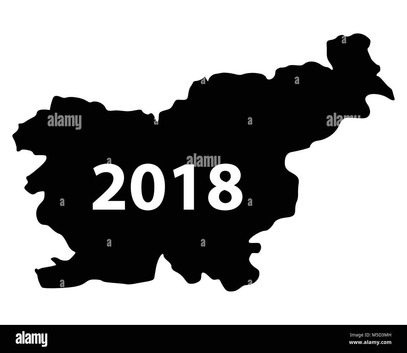 Slovenia 2018 Black and White Stock Photos & Images - Alamy