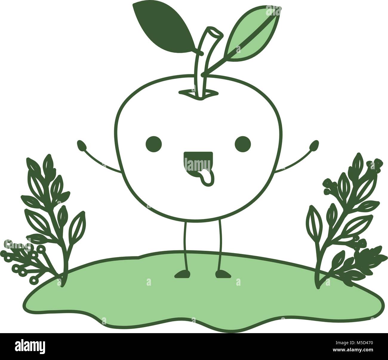 Ripe tangerine orange in Stock Vector Images - Alamy