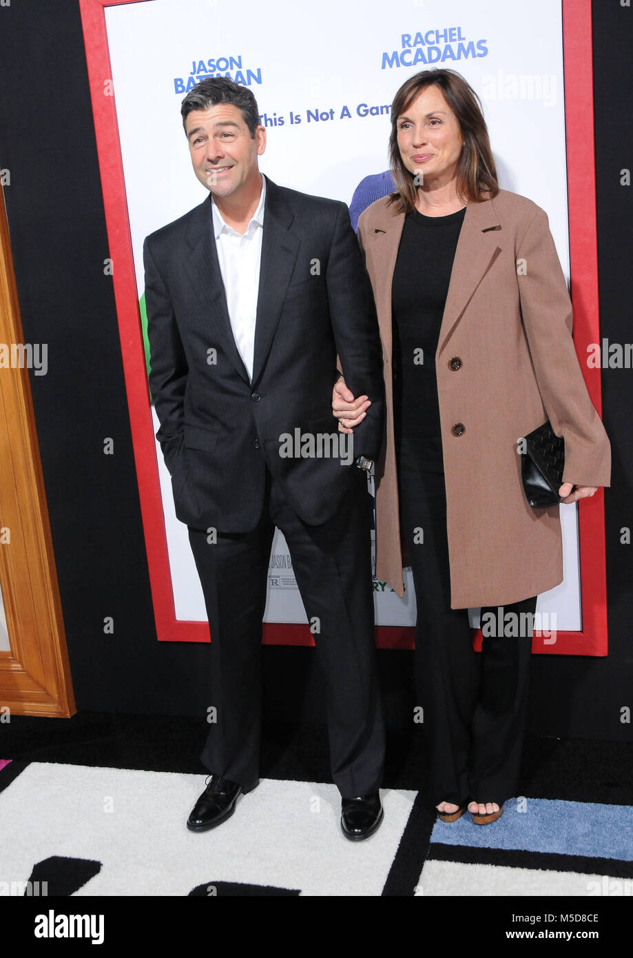HOLLYWOOD, CA - FEBRUARY 21: (L-R) Actor Kyle Chandler and wife Kathryn ...
