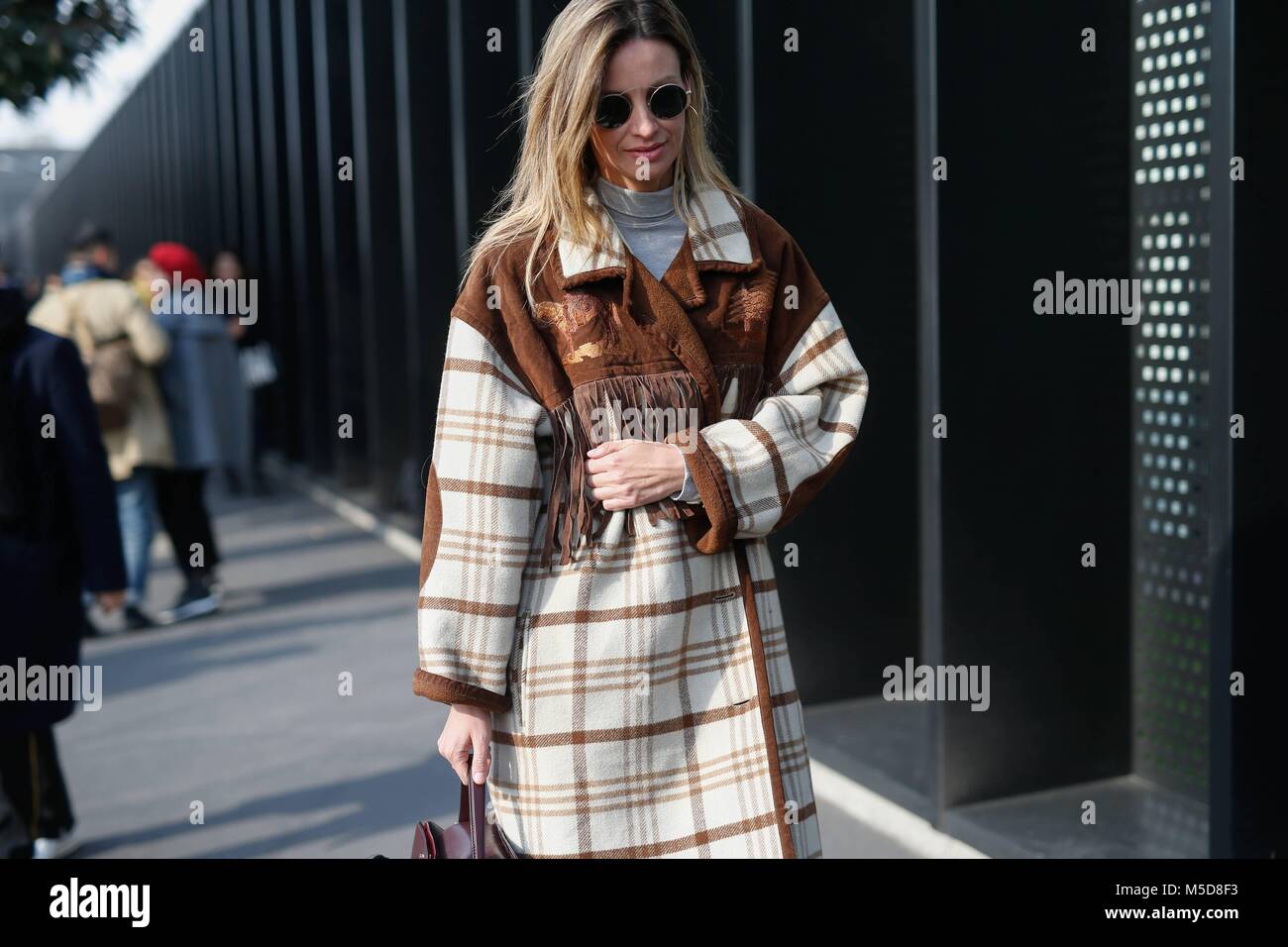 Model and stylist Clara Racz attending the Gucci show during Milan Fashion  Week - Feb 21, 2018 - Photo: Runway Manhattan/Michael Ip ***For Editorial  Use Only*** | Verwendung weltweit Stock Photo - Alamy
