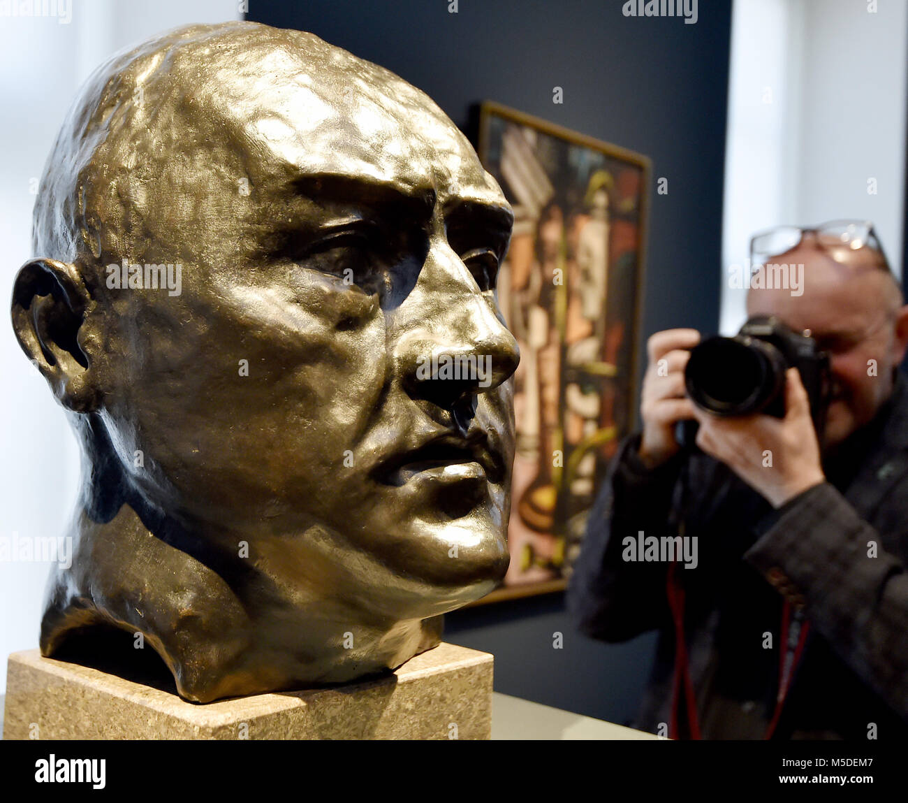 Max beckmann self portrait hi-res stock photography and images - Alamy