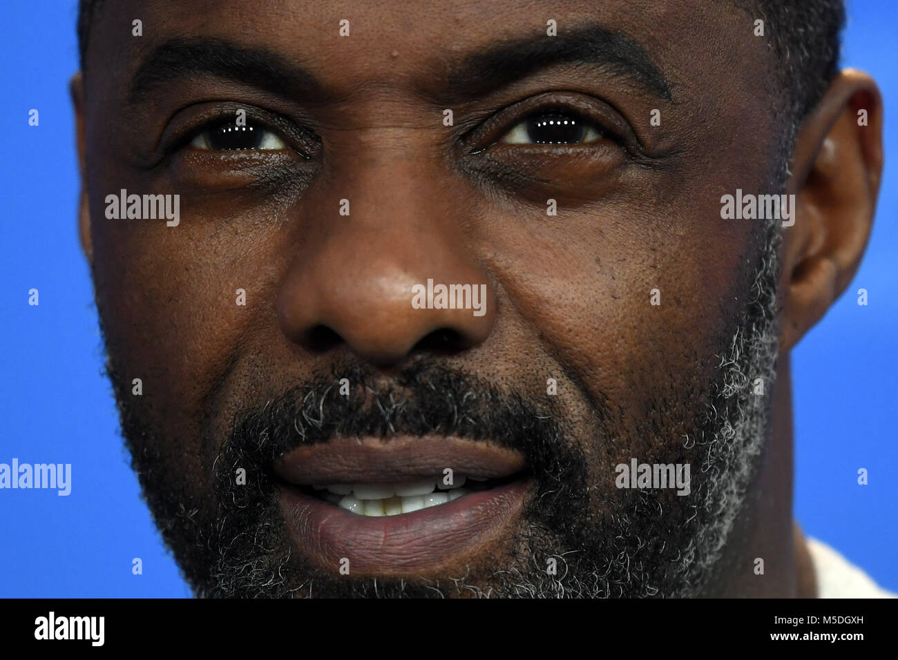 22 February 2018, Germany, Berlin, Photocall: Director Idris Elba. The film is screened with in the category 'Panorama' at the Berlin International Film Festival. Photo: Maurizio Gambarini/dpa Stock Photo