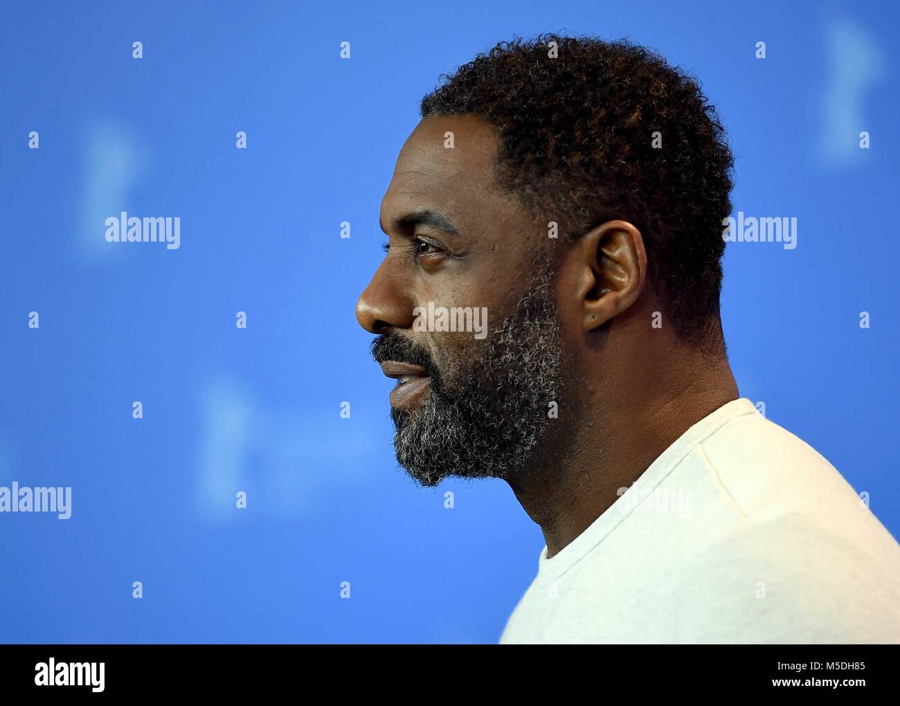 22 February 2018, Germany, Berlin, Photocall: Director Idris Elba. The film is screened with in the category 'Panorama' at the Berlin International Film Festival. Photo: Britta Pedersen/dpa Stock Photo