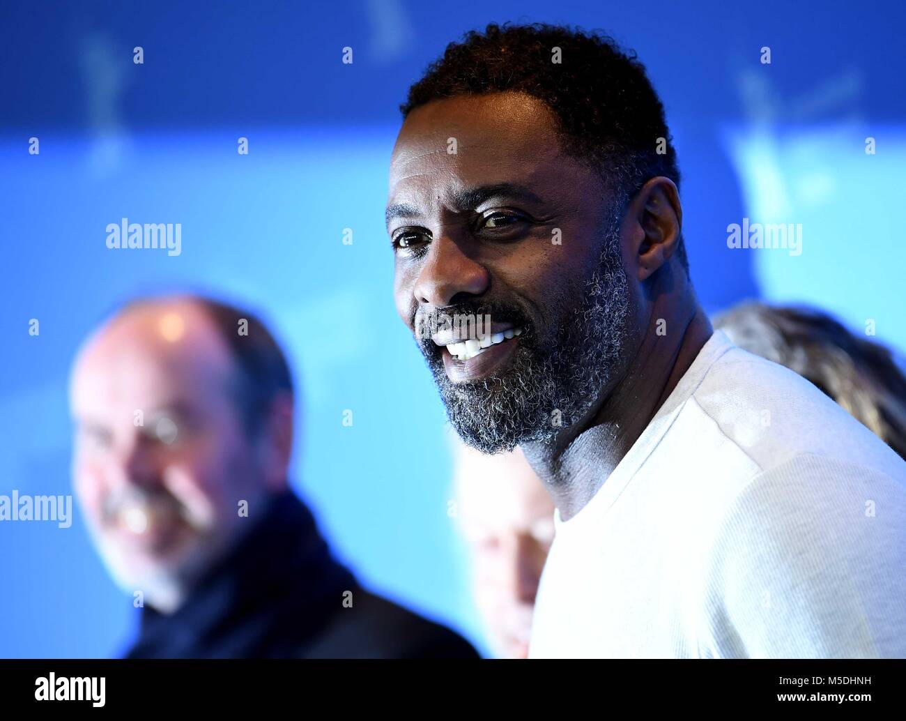 22 February 2018, Germany, Berlin, Photocall: Director Idris Elba. The film is screened within the category 'Panorama' at the Berlin International Film Festival. Photo: Britta Pedersen/dpa Stock Photo