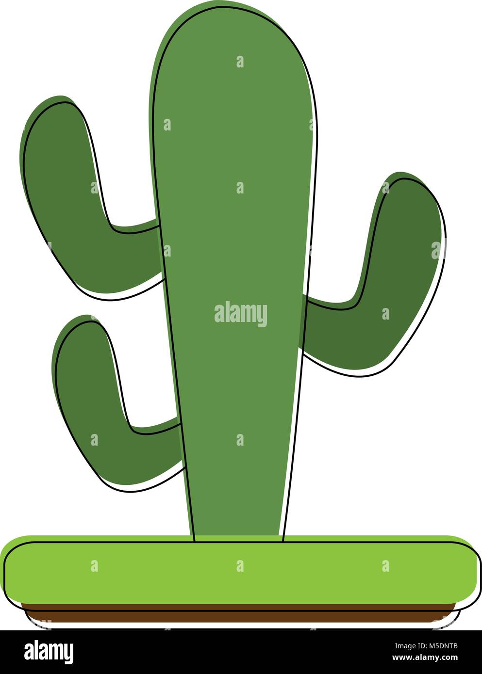 Cactus plant desert Stock Vector Image & Art - Alamy