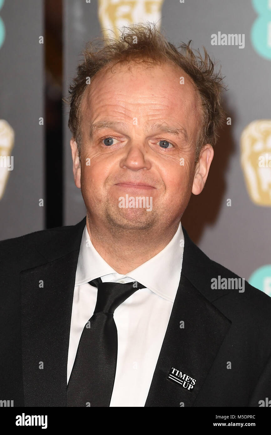 Toby Jones attends the EE British Academy Film Awards (BAFTA) at the