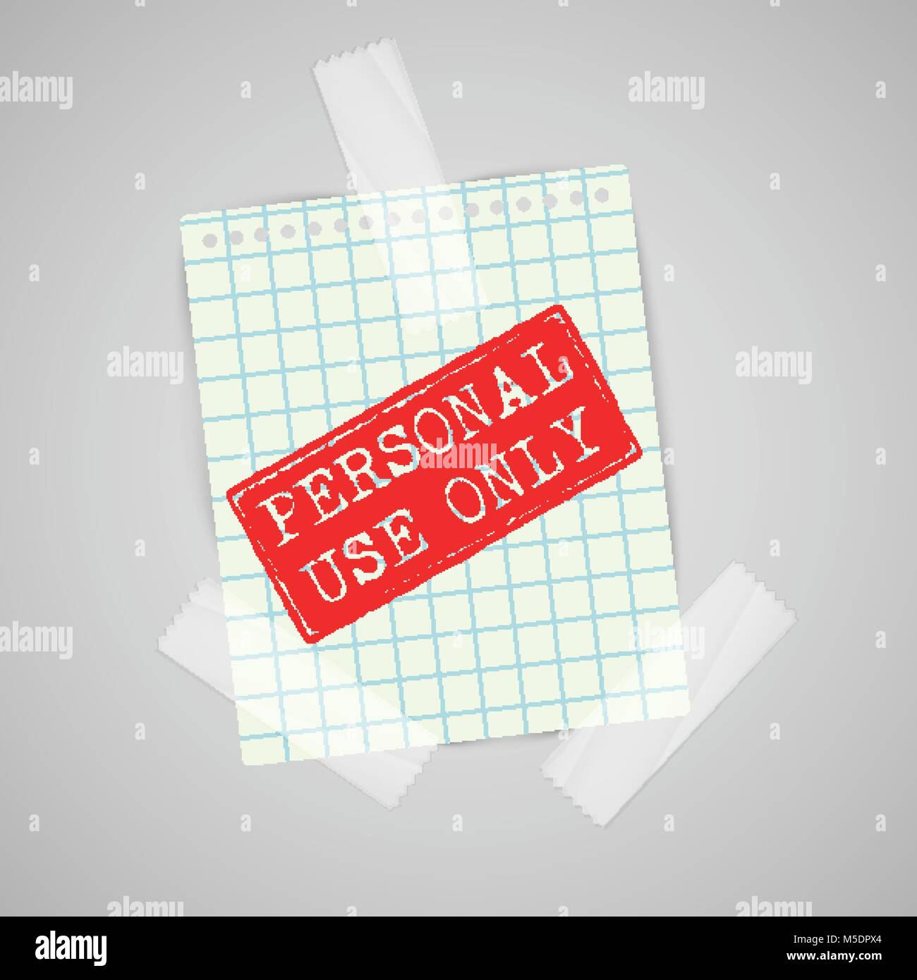 Notes As Warning Paper note with warning sign, vector Stock Vector Image & Art - Alamy