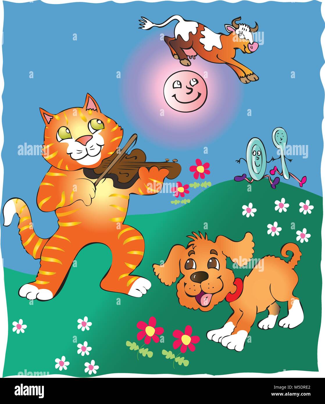 The cat and the fiddle hires stock photography and images Alamy