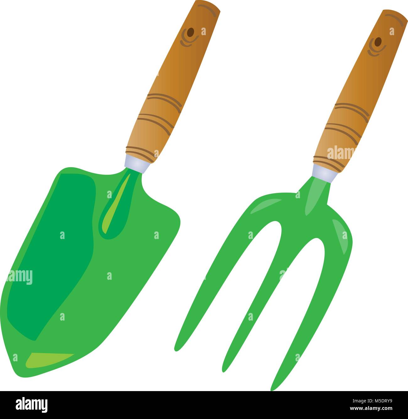 cartoon garden hand tools Stock Vector Image & Art - Alamy