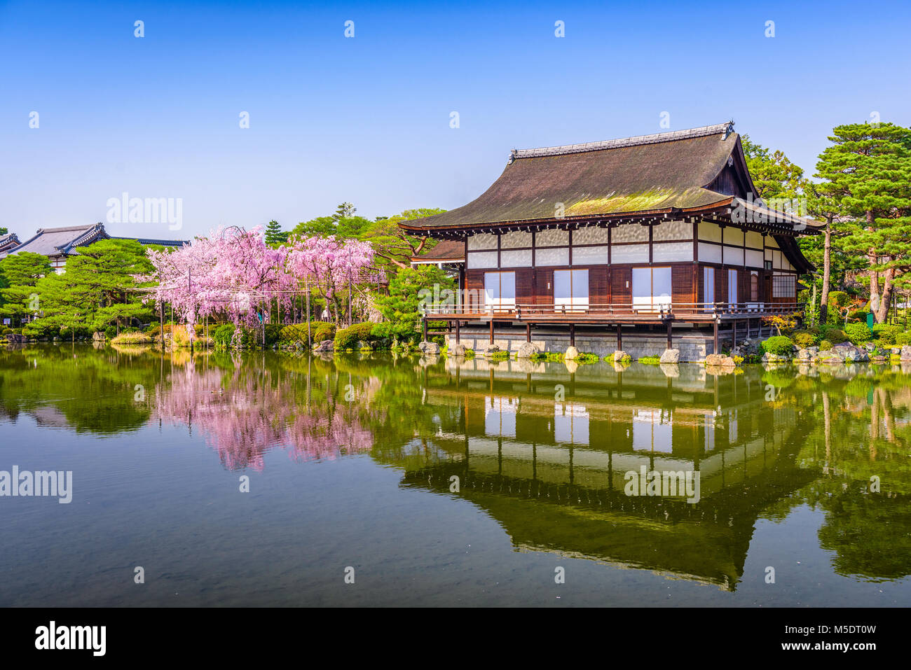 Kyoto, Japan at Heian Shrine. Stock Photo