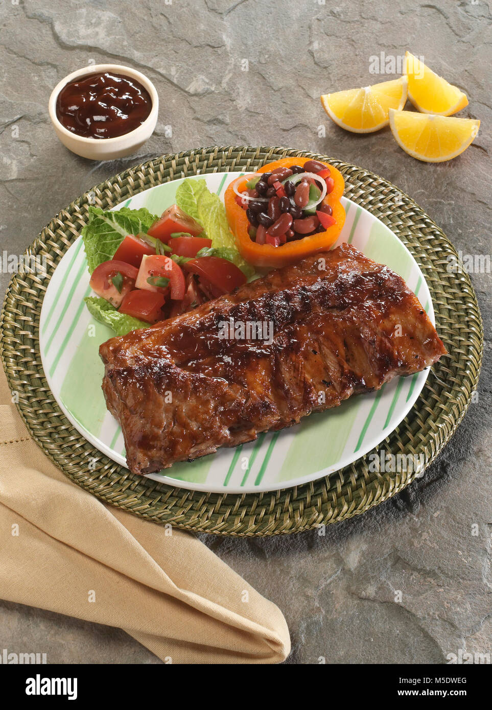 Pork Short Ribs Stock Photo - Alamy