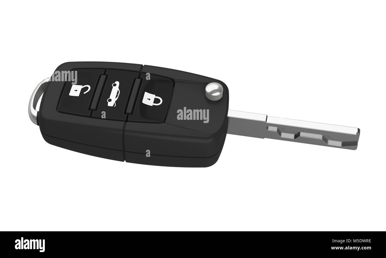 Car Key Isolated Stock Photo Alamy