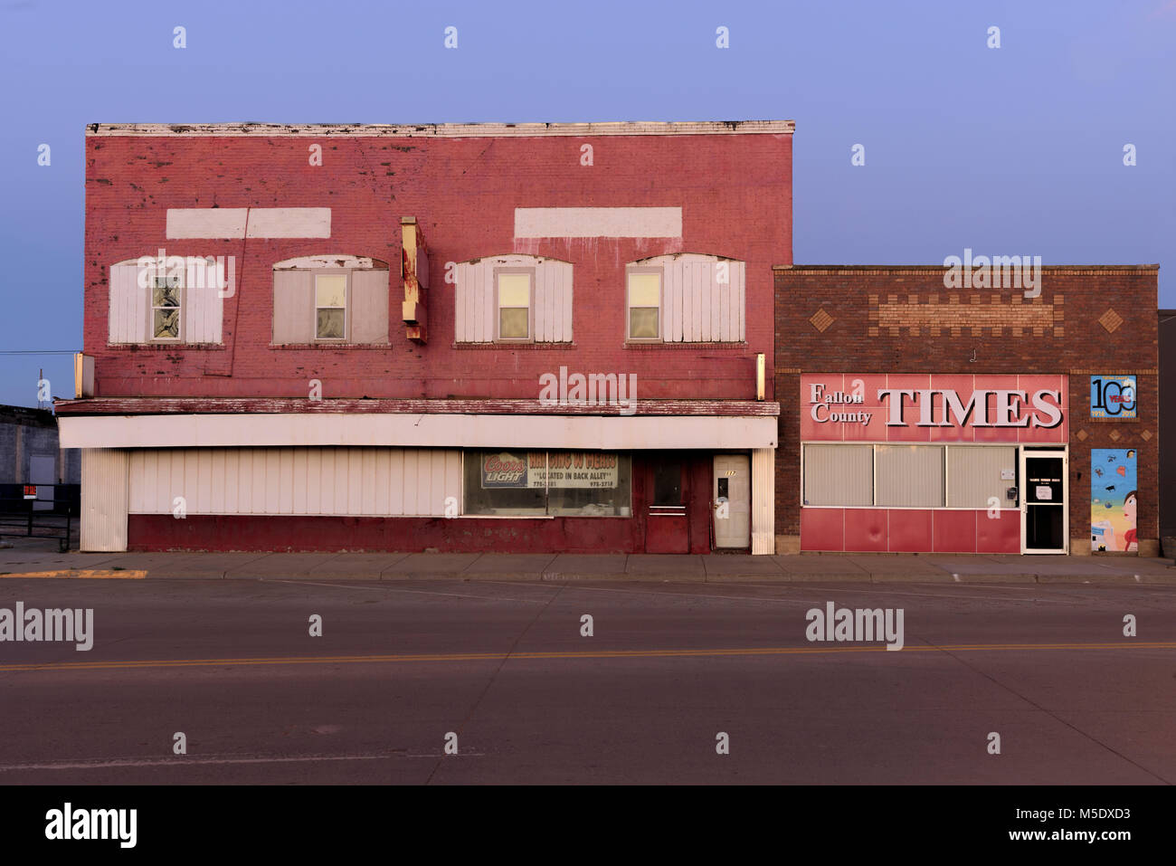 North America, USA, Great Plains, Montana, Baker Stock Photo Alamy