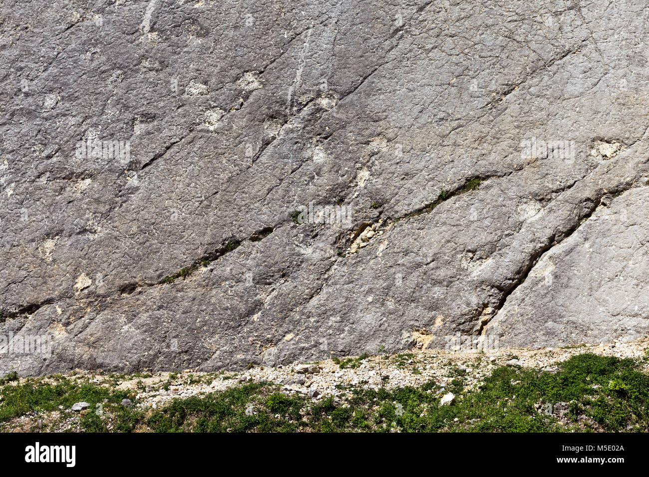 Rocks, dinosaur record, rock record, impression, dinosaur, footprints Stock Photo