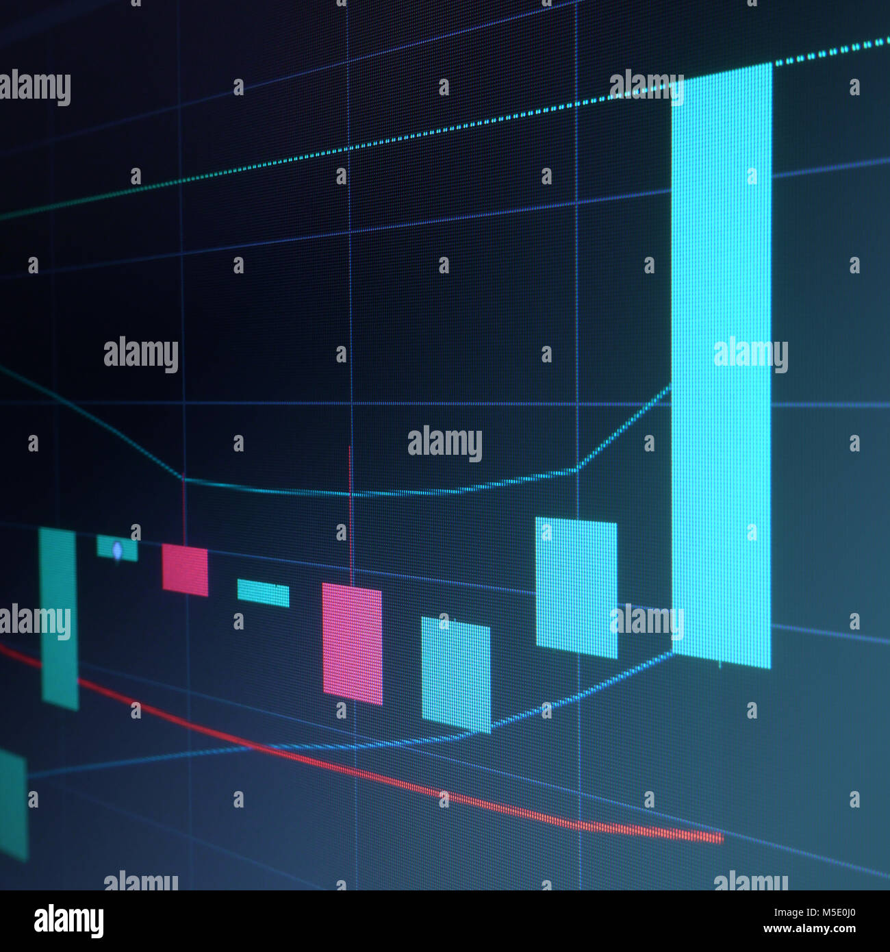 Candlestick graph forex