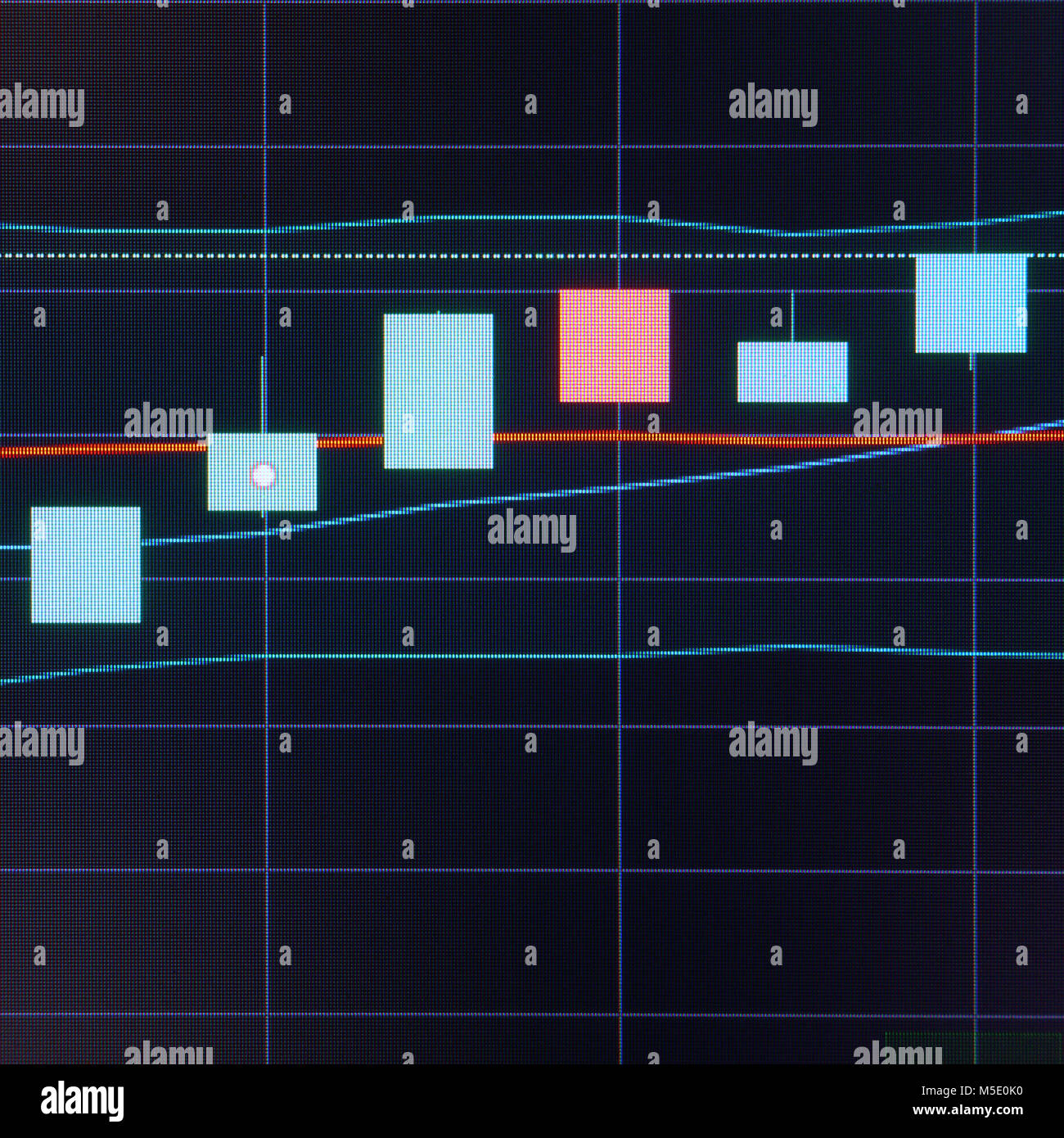 Candlestick graph forex