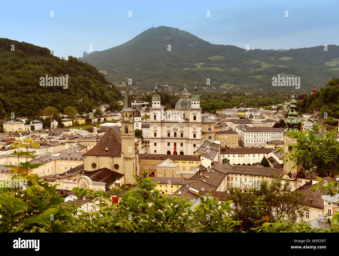 Salzburg cityscape, Austria Stock Photo