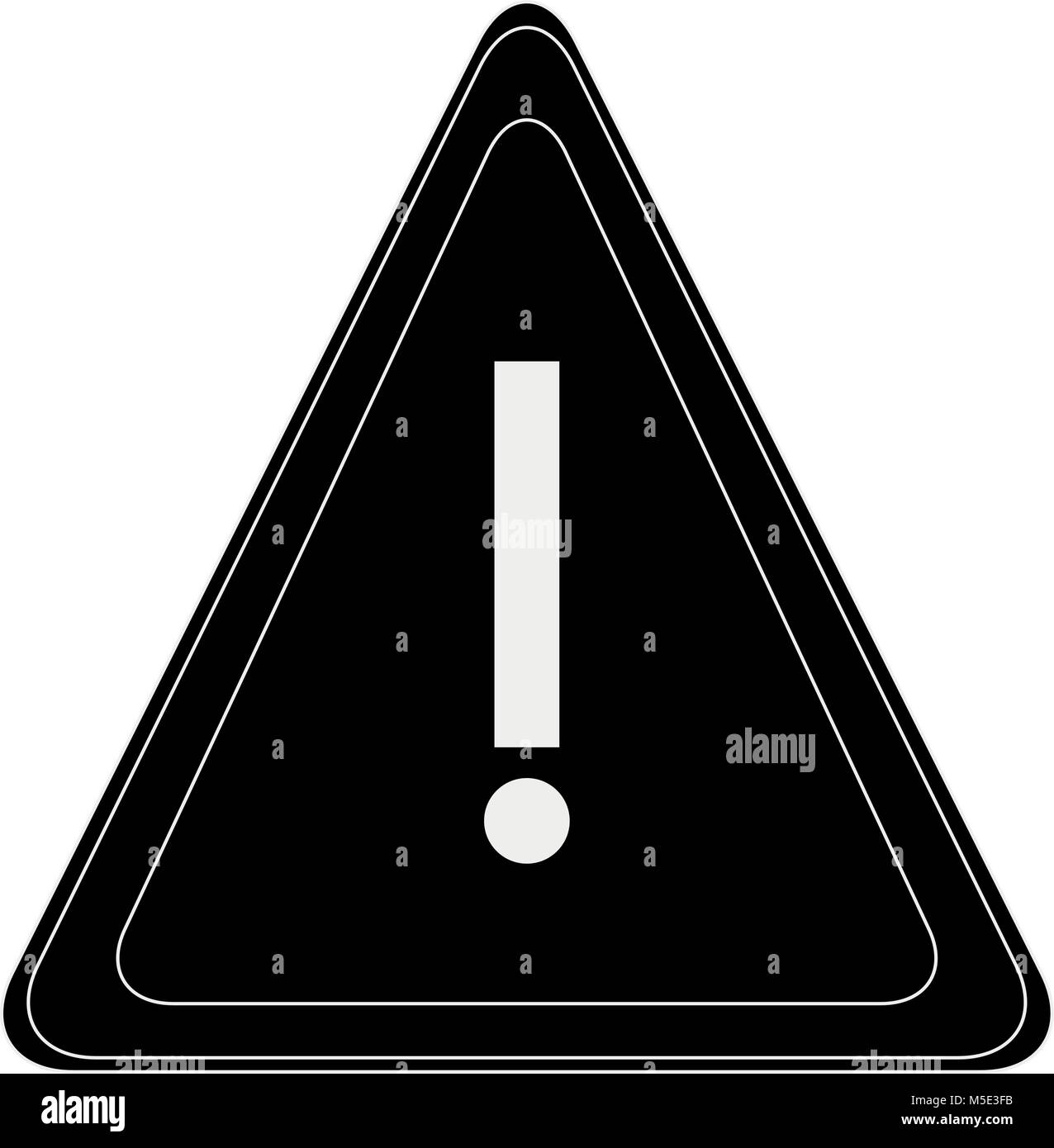 Attention sign symbol Stock Vector Image & Art - Alamy