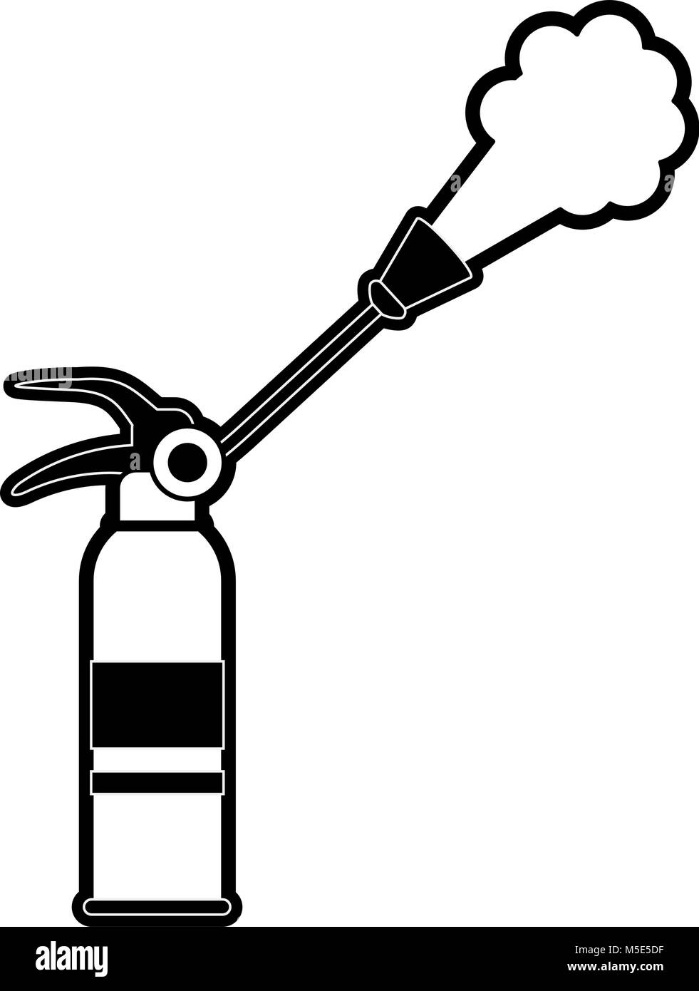 fire extinguisher firefighting related icon image Stock Vector Image ...
