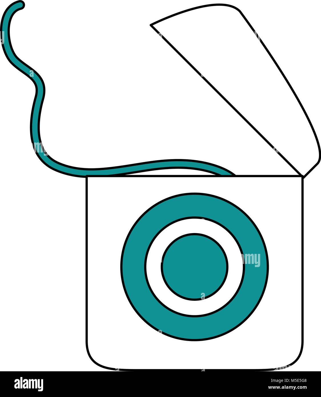 Dental floss isolated Stock Vector Image & Art Alamy