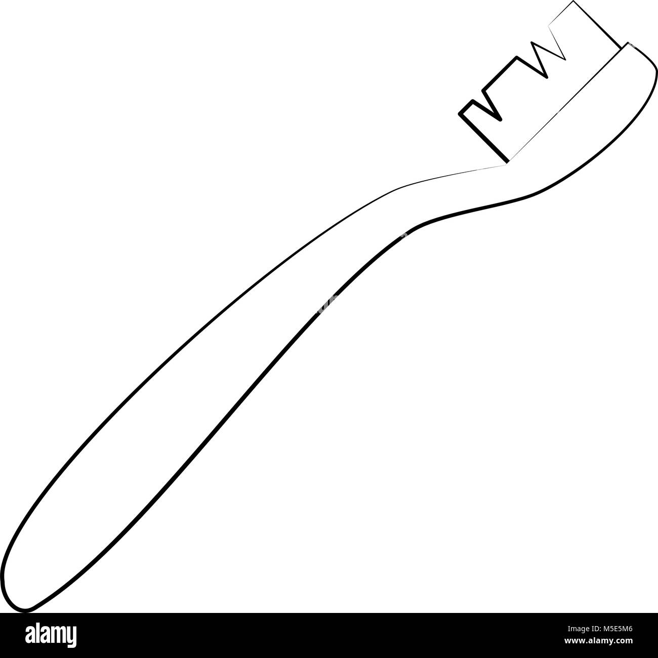 Toothbrush and toothpaste Stock Vector Image & Art - Alamy