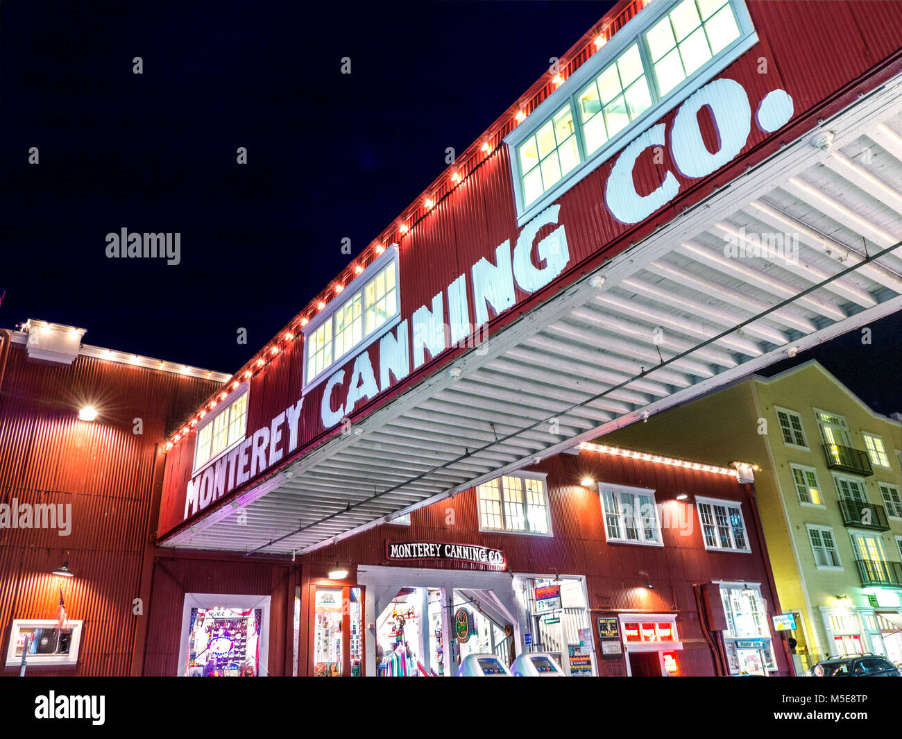 Monterey canning company building hires stock photography and images