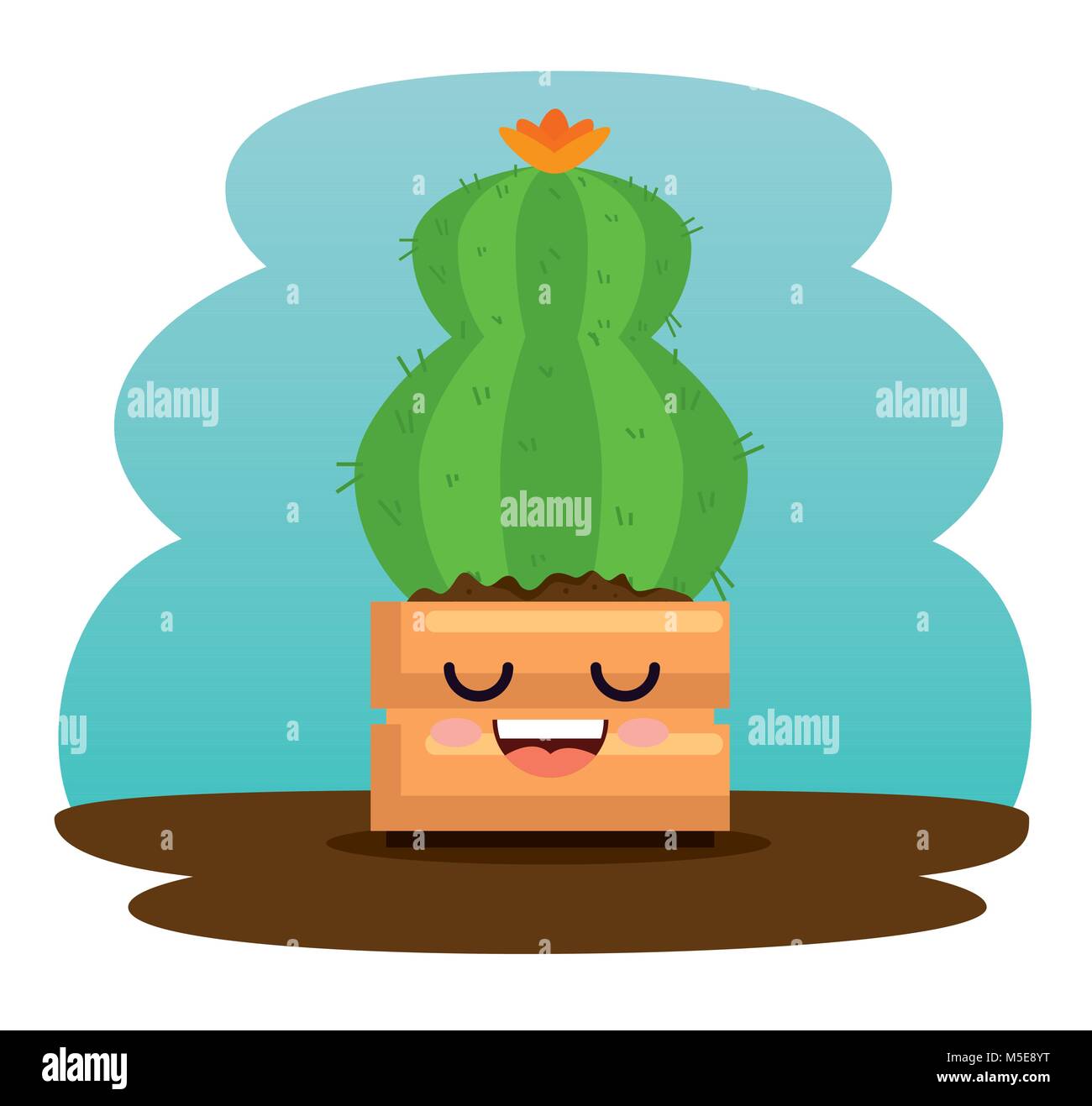 Cactaceae Drawing Succulent plant Kavaii, Cactus Cartoon s, chibi, grass png