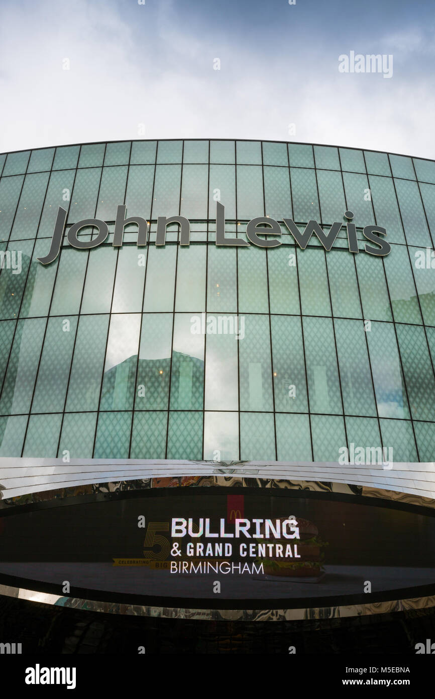 Birmingham bullring modern exterior architecture hires stock