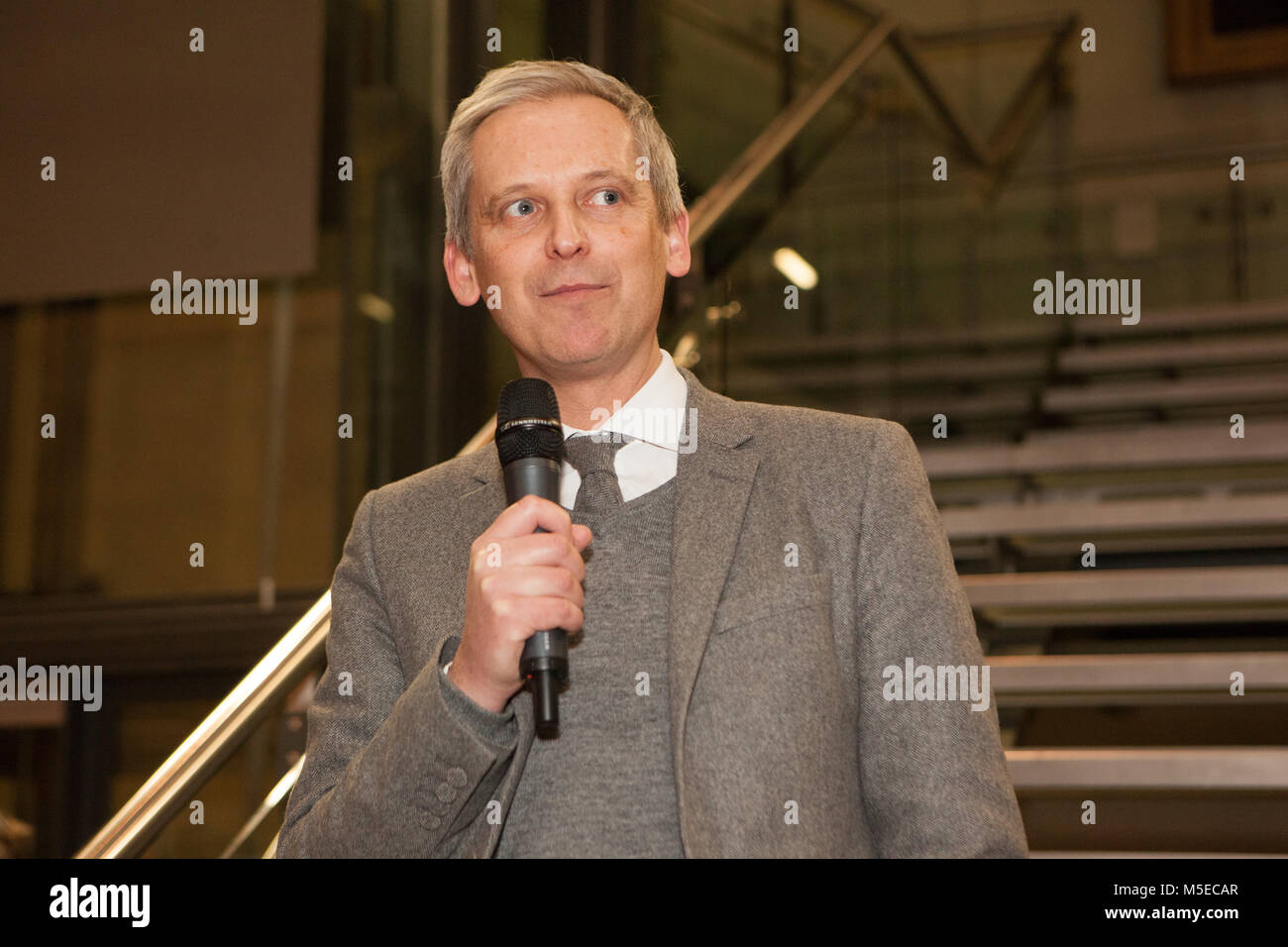 Alistair Hudson, who has controversially been sacked as Director of the Whitworth Art Gallery by the University of Manchester. Stock Photo
