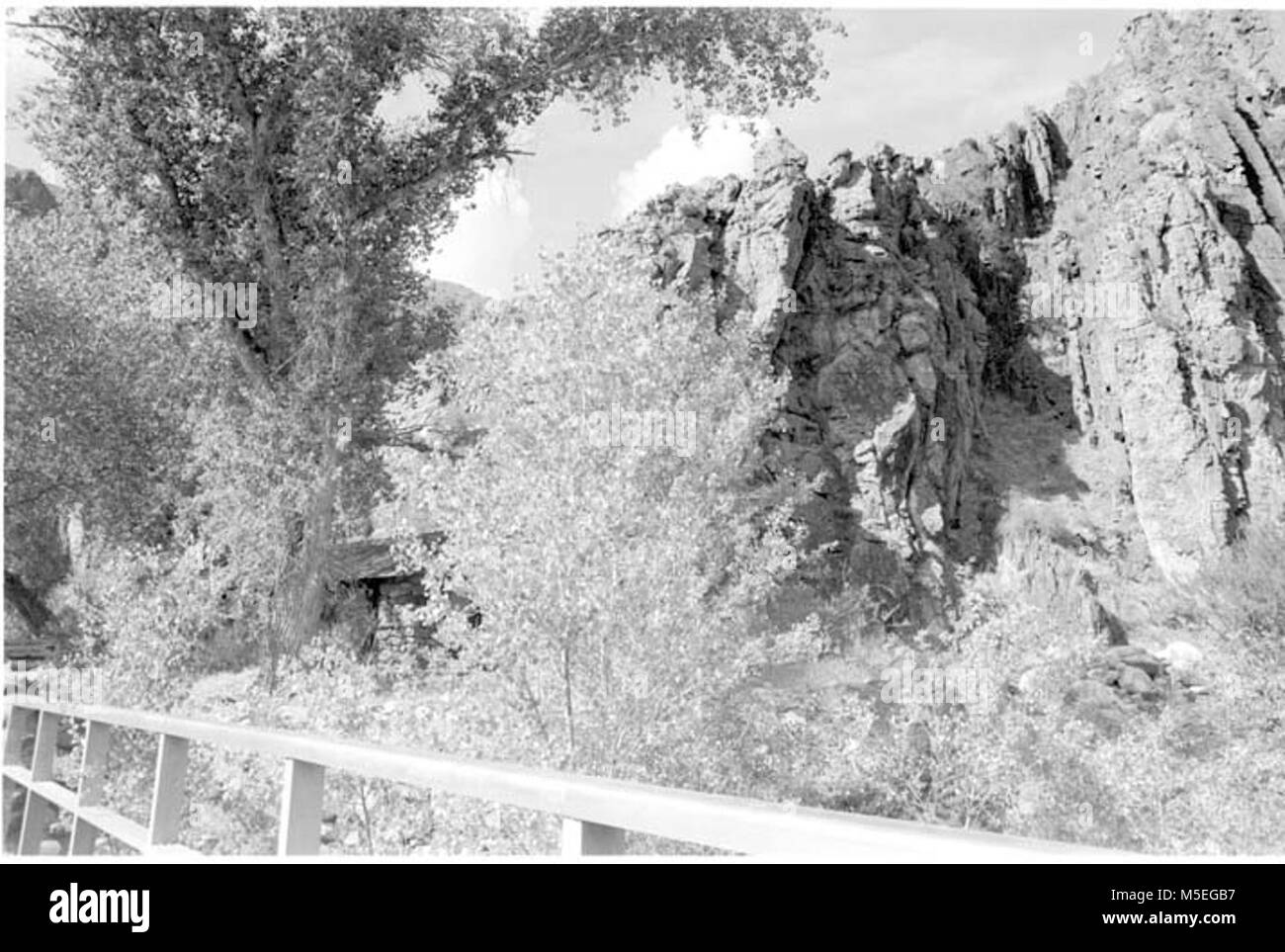 Grand Canyon Historic- Bright Angel Creek Bridge VIEW FROM PHANTOM ...