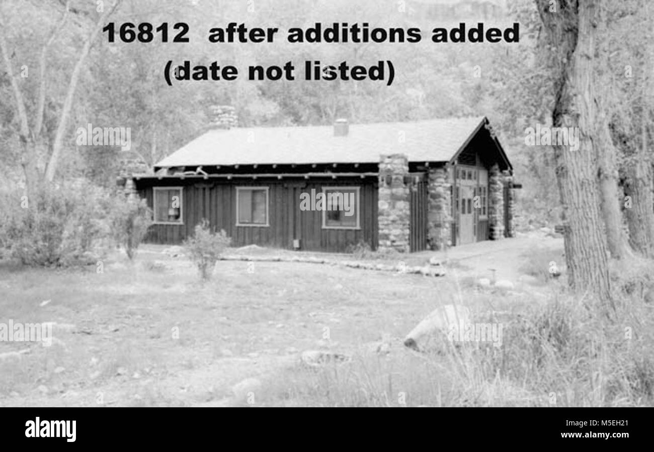 A Grand Canyon Historic Phantom Ranch Employee Bunkhouse SE CORNER