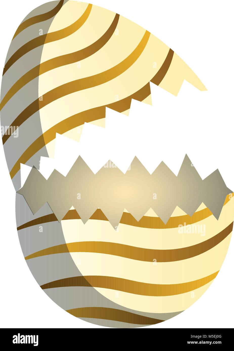Broken easter egg Stock Vector Image & Art - Alamy
