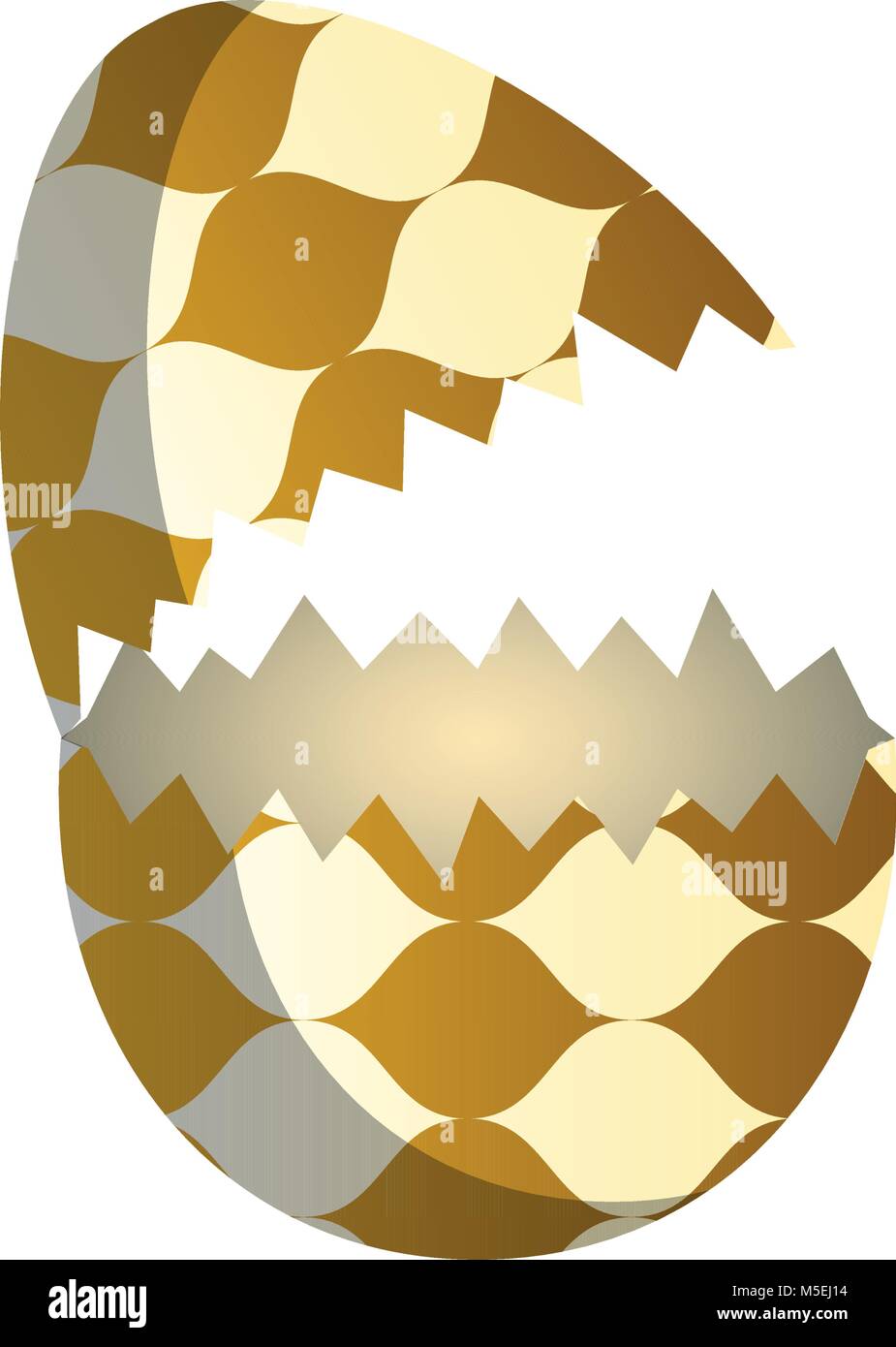 Broken easter egg Stock Vector Image & Art - Alamy