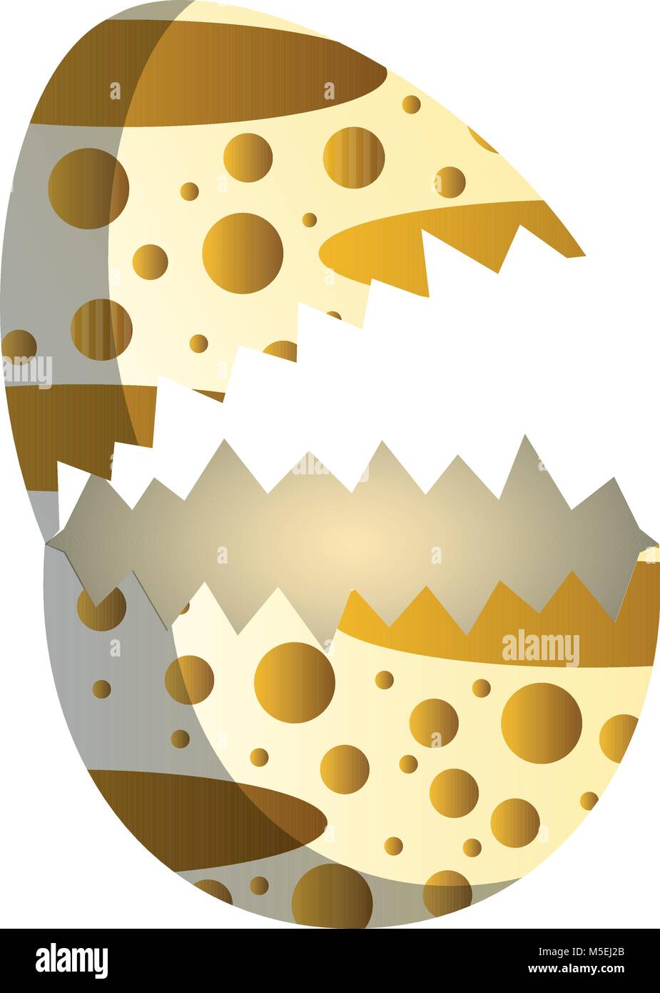 Broken easter egg Stock Vector Image & Art - Alamy