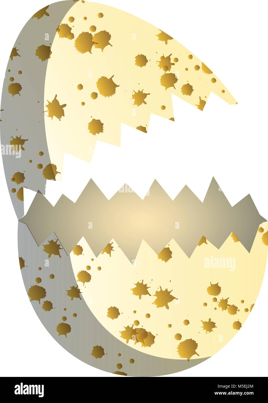 Broken easter egg Stock Vector Image & Art - Alamy