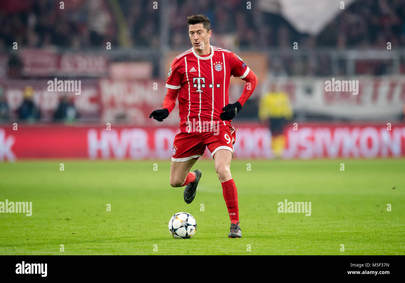 20 February 2018 Germany, Munich, Allianz Arena Soccer, UEFA