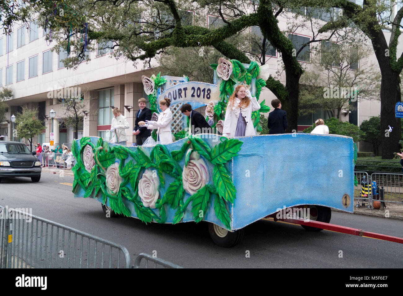 Mardi Gras parade in Mobile, Alabama Stock Photo - Alamy