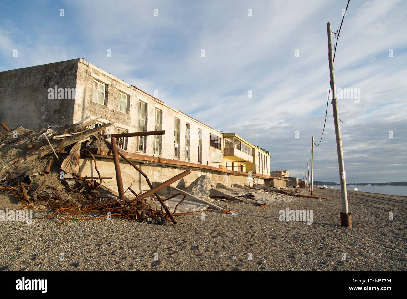 Shmidta, Chukotski region, Russia Settlement Shmidta, July 5, 2017